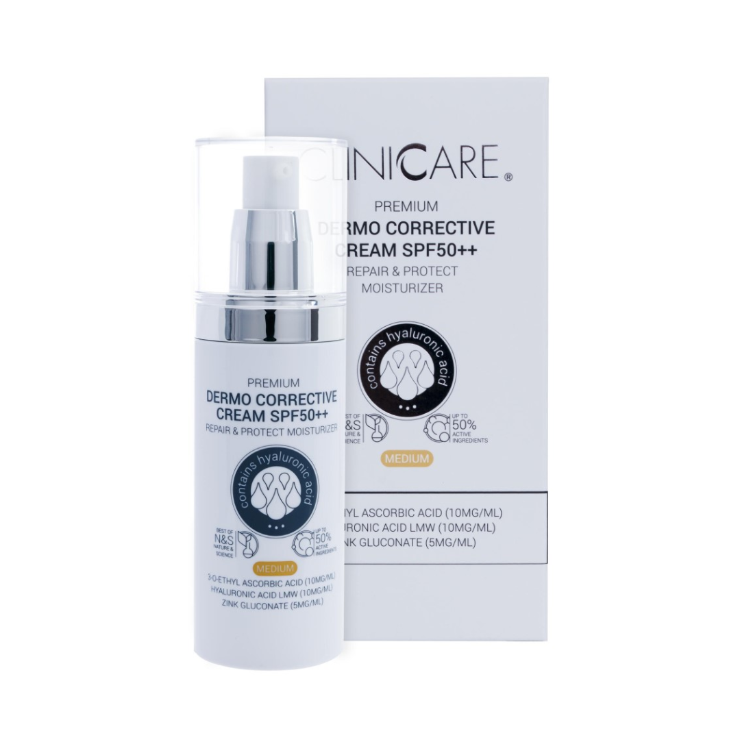 Koreguojamasis kremas SPF50 tekstura | Jovi Esthetic