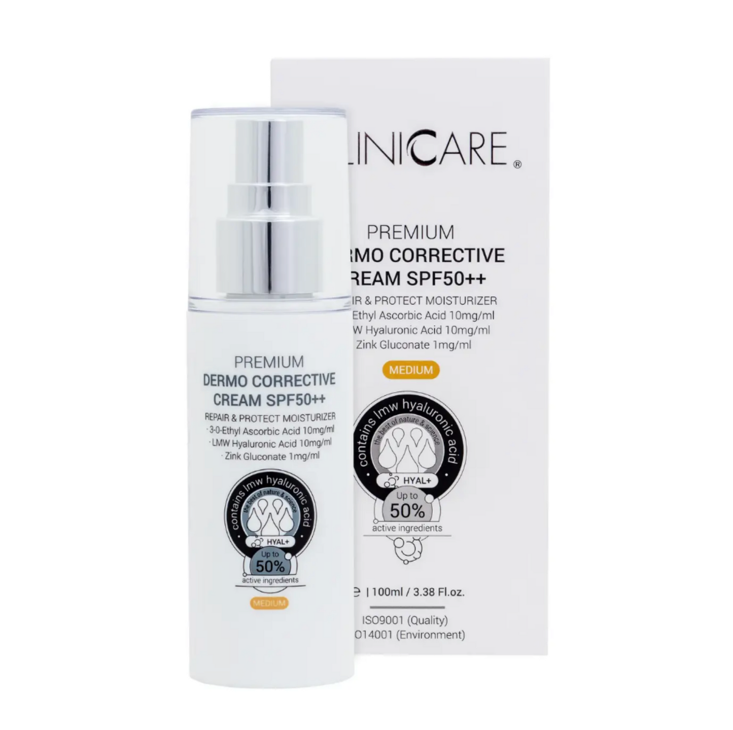 Premium Dermo Corrective Cream SPF50 koreguojamasis kremas su spalva | Jovi Esthetic