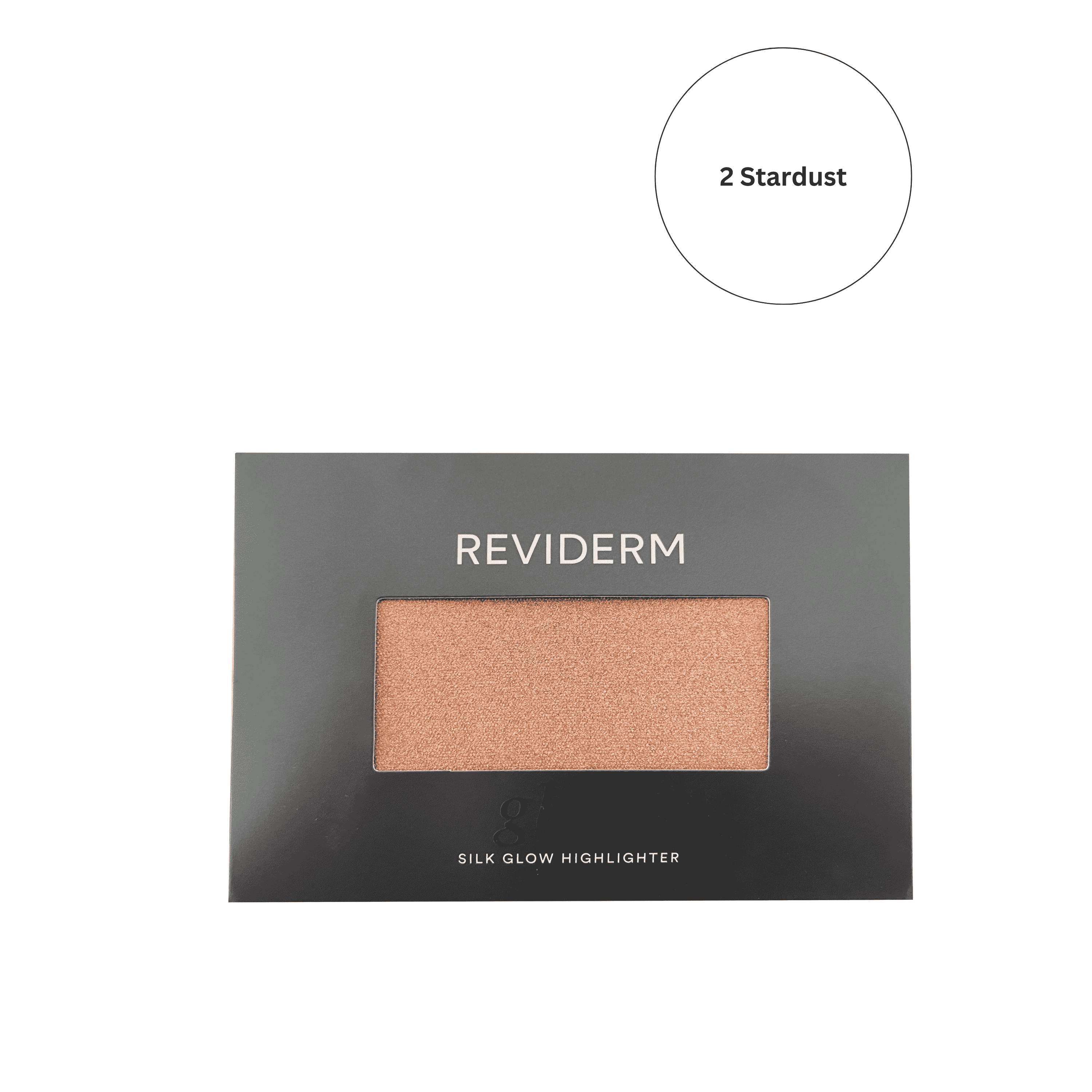 REVIDERM Silk Glow Highlighter Stardust Nr2 svytejimo priemone 7,5g | Jovi Esthetic
