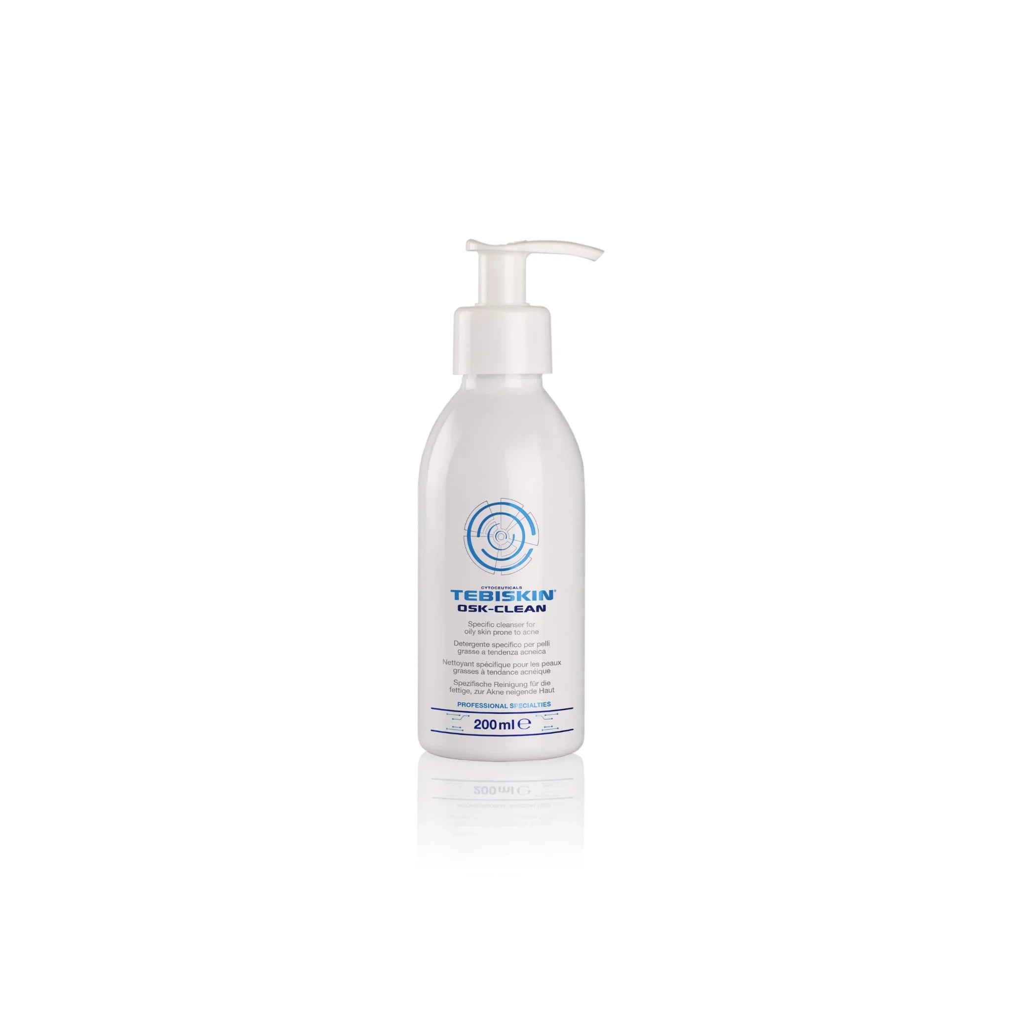 Tebiskin OSK Clean prausimosi gelis riebiai odai 200 ml | Jovi Esthetic