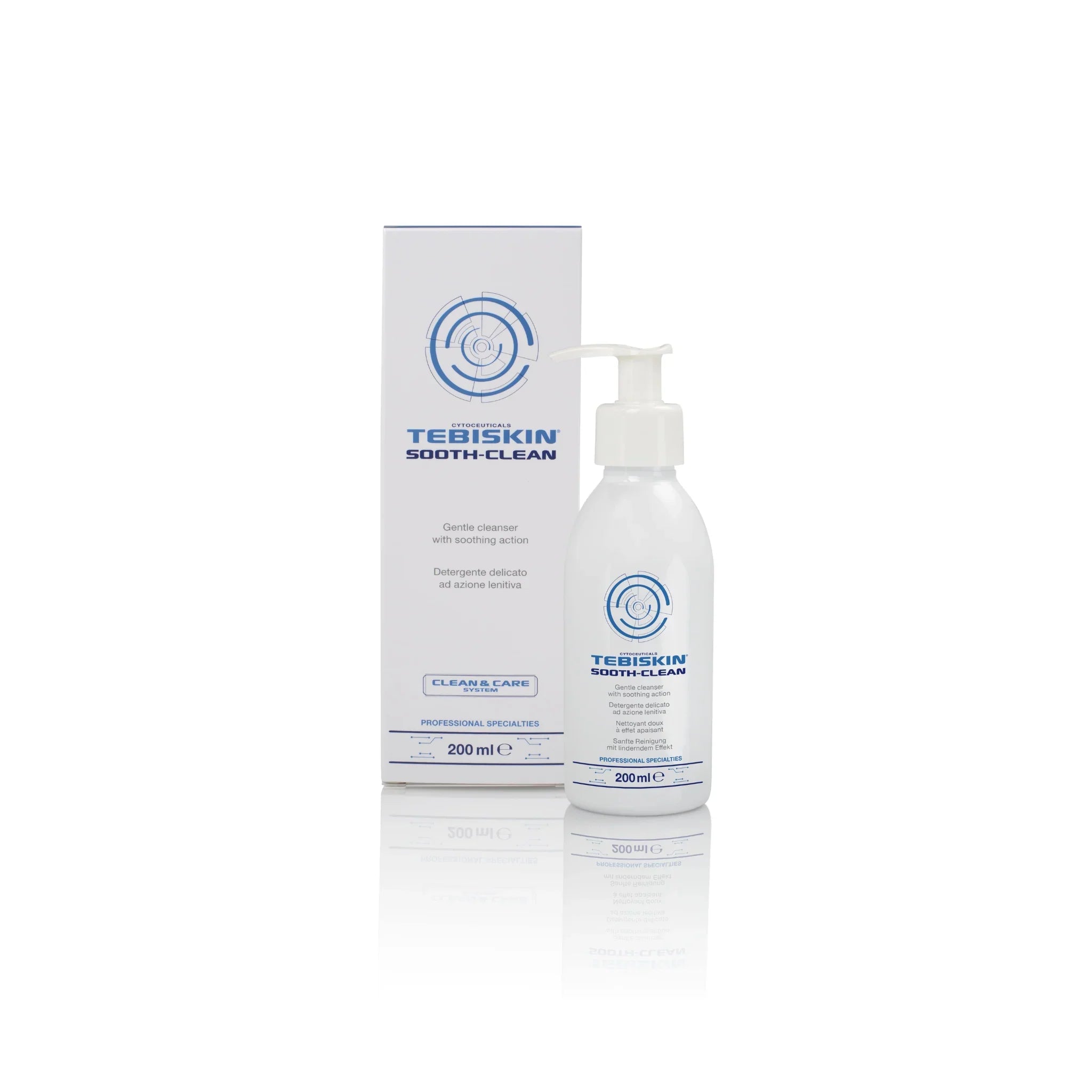 Tebiskin Sooth-Clean prausimosi gelis jautriai odai 200 ml | Jovi Esthetic