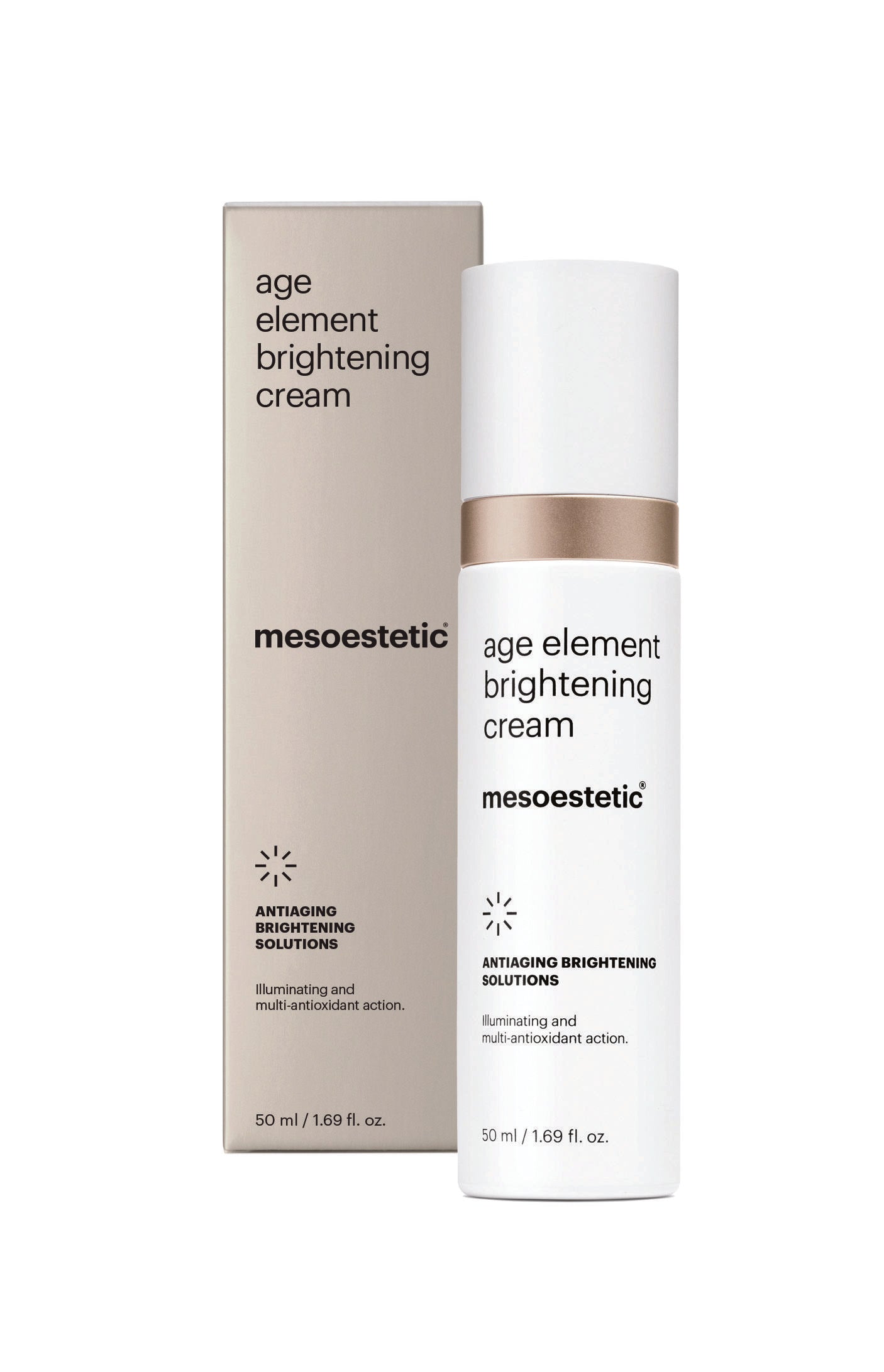 Mesoestetic Šviesinamasis kremas / age element brightening cream, 50ml 50ml | Jovi Esthetic