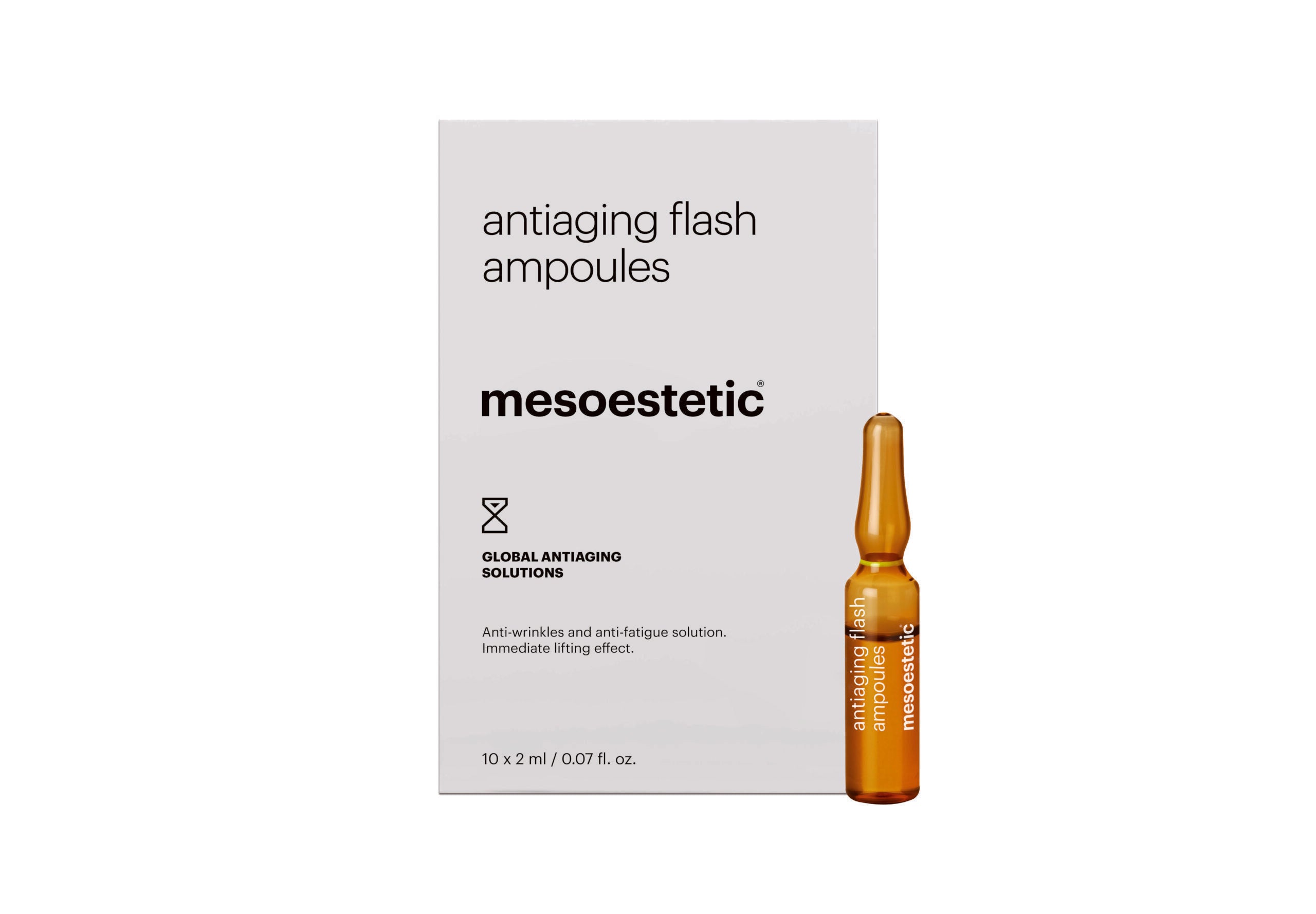 Mesoestetic greito poveikio ampulės nuo raukšlių, 10 x 2ml 10 x 2ml | Jovi Esthetic