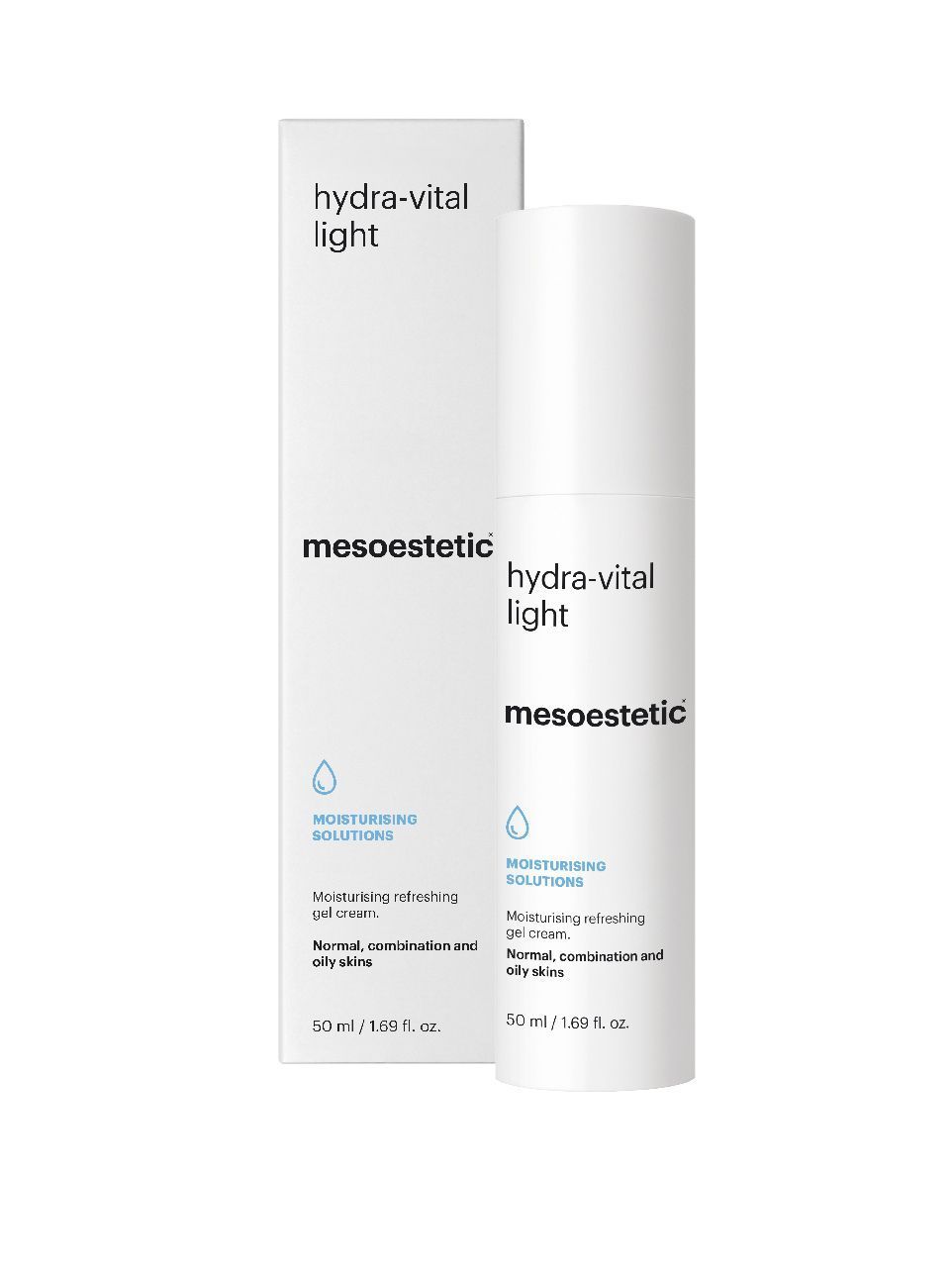 Mesoestetic Gaivinamasis kremas – gelis / hydra-vital light, 50ml 50ml | Jovi Esthetic