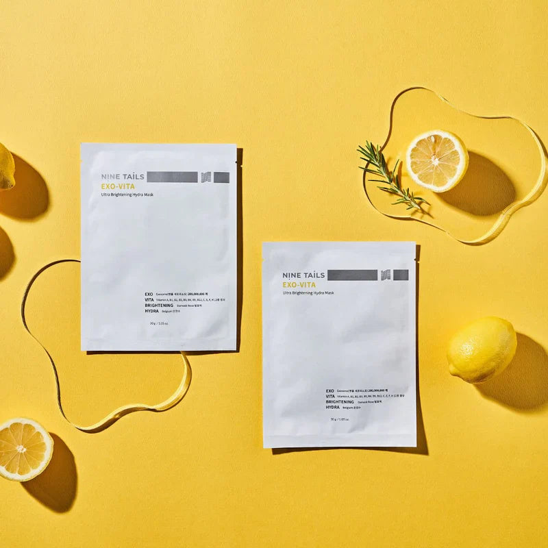 NINE TAILS EXO-VITA intensyviai drėkinanti, odą skaistinanti kaukė, 1vnt. (30g) 1vnt | Jovi Esthetic
