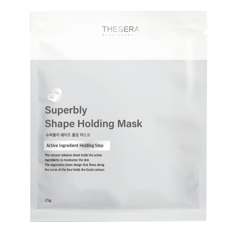 Thesera Superbly Shape Holding Mask stangrinanti lakstine veido kauke | Jovi Esthetic
