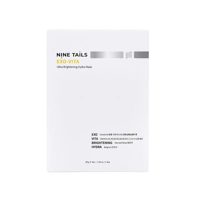 NINE TAILS EXO-VITA intensyviai drėkinanti, odą skaistinanti kaukė, 1vnt. (30g) 1vnt | Jovi Esthetic
