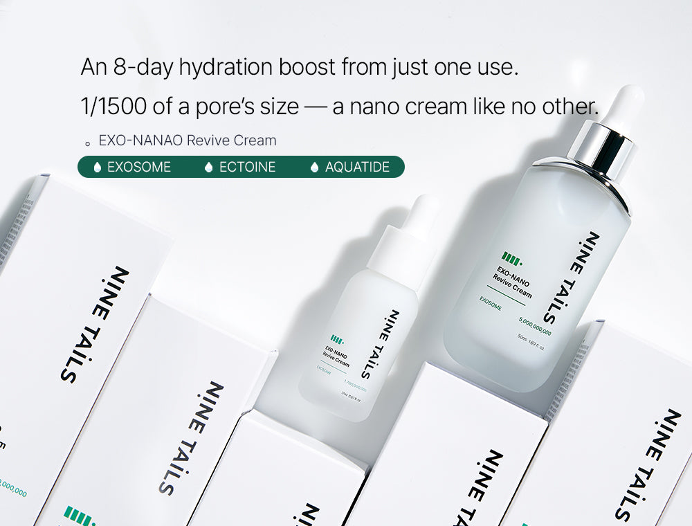 NINE TAILS nano egzosomų kremas: intensyviam drėkinimui, stangrumui, barjero stiprinimui, 17ml 17ml | Jovi Esthetic