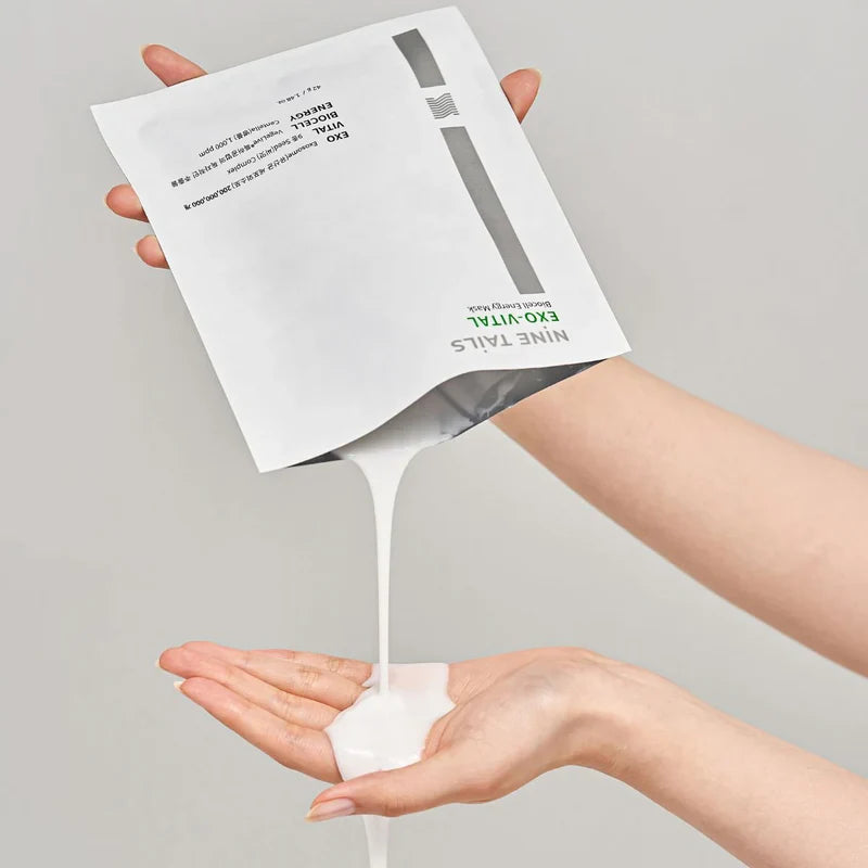 NINE TAILS intensyviai liftinguojanti drėkinamoji lakštinė kaukė, 1vnt. (42g) 1vnt | Jovi Esthetic