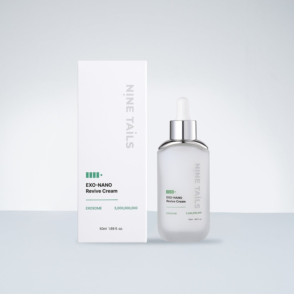 NINE TAILS nano egzosomų kremas: intensyviam drėkinimui, stangrumui, barjero stiprinimui, 50ml 50ml | Jovi Esthetic