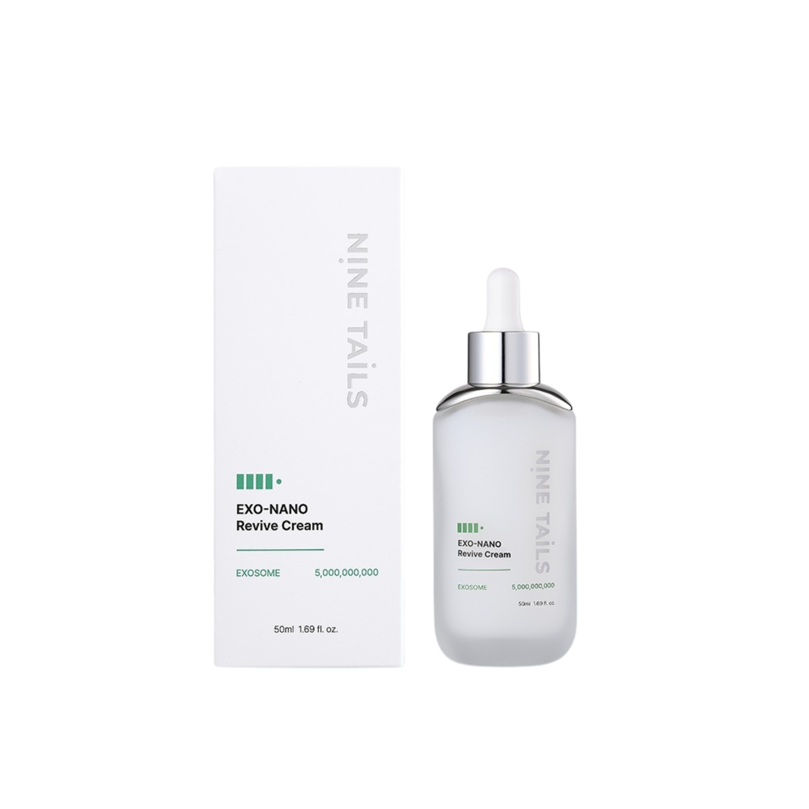 NINE TAILS nano egzosomų kremas: intensyviam drėkinimui, stangrumui, barjero stiprinimui, 50ml 50ml | Jovi Esthetic