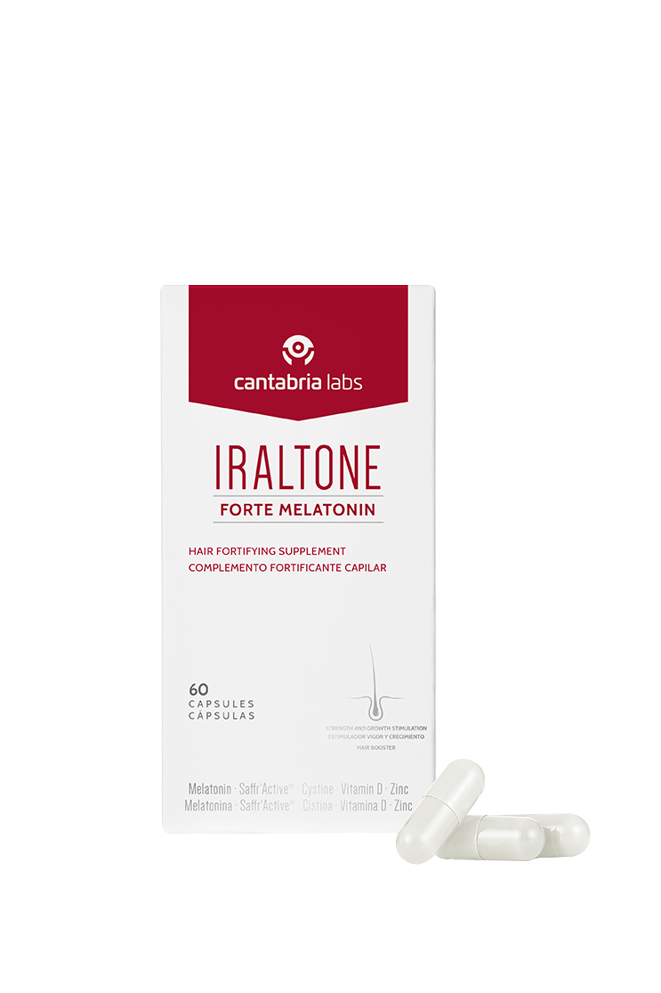 Iraltone Forte Melatonin maisto papildai plaukams 60 kapsuliu | Jovi Esthetic