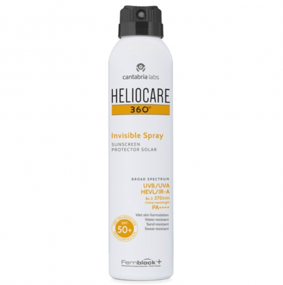 Heliocare 360 Invisible Spray SPF50 apsauginis purskiklis kunui 200 ml | Jovi Esthetic