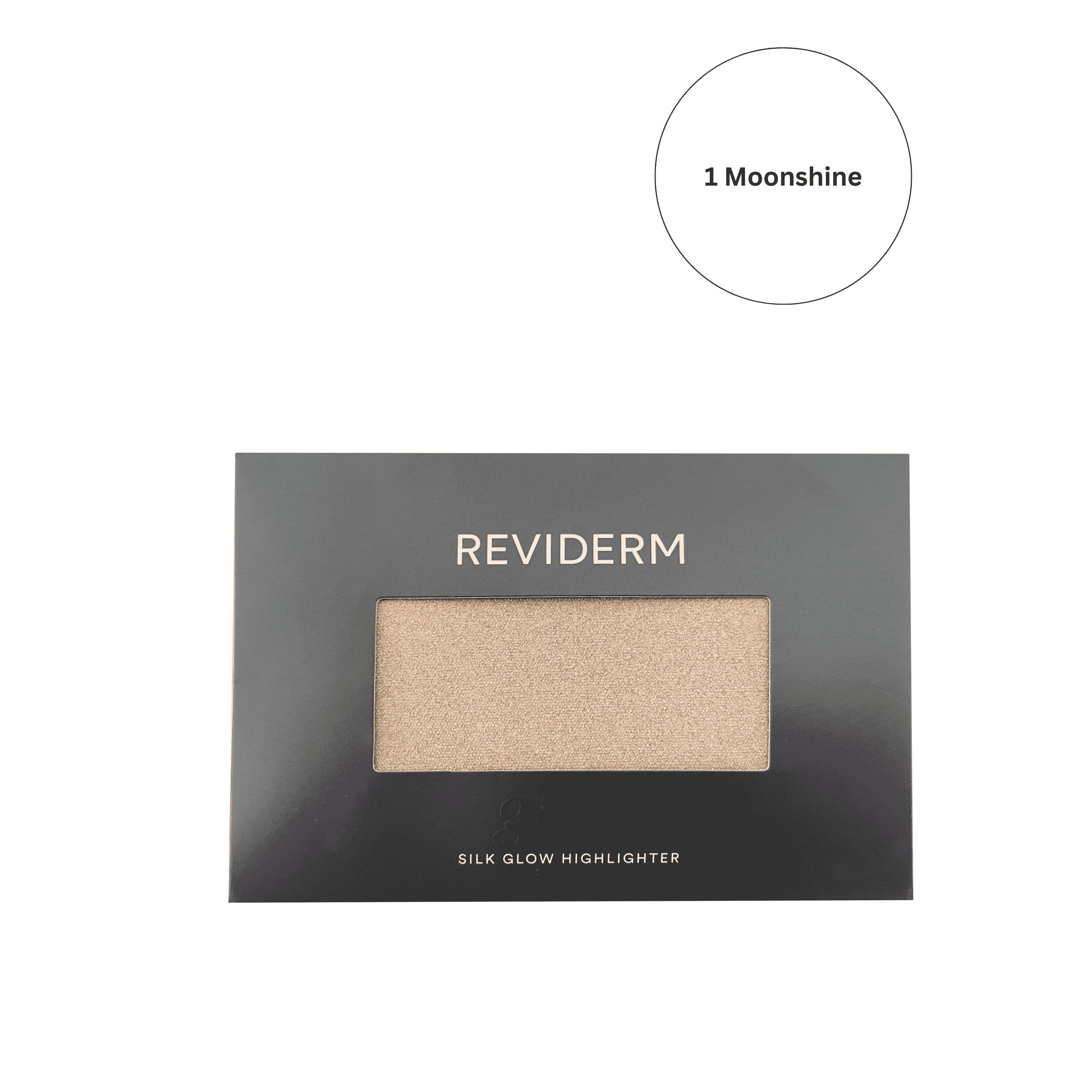 REVIDERM Silk Glow Highlighter Moonshine Nr1 svytejimo priemone 7,5g | Jovi Esthetic