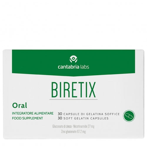 Biretix maisto papildai nuo aknes 30 kapsuliu | Jovi Esthetic