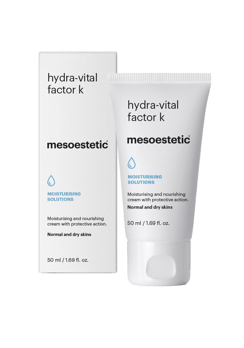 Mesoestetic Drėkinamasis ir maitinamasis kremas/hydra-vital factor k, 50ml 50ml | Jovi Esthetic