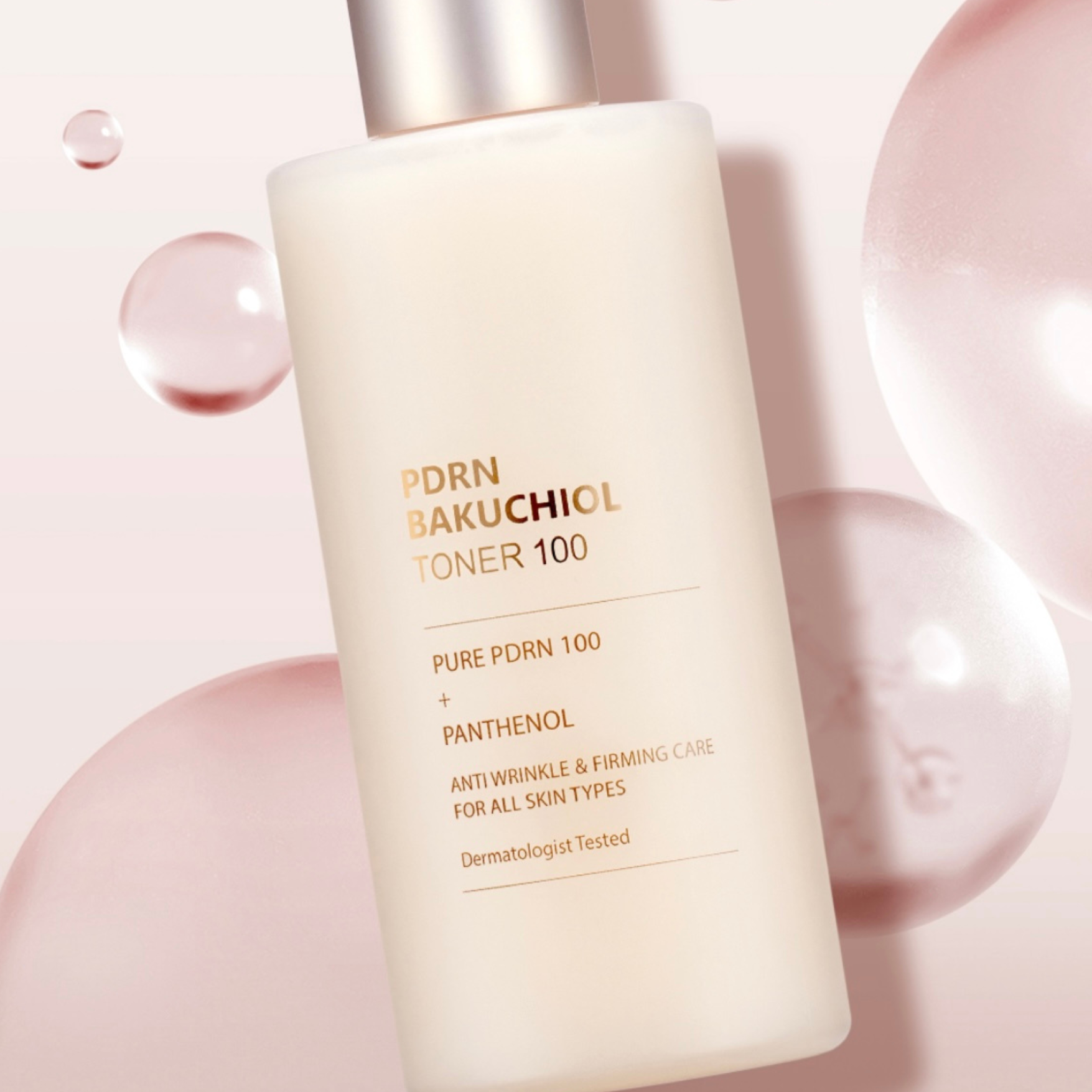 CUSKIN stangrinantis ir komfortą suteikiantis tonikas su PDRN ir bakučioliu, 300ml 300ml | Jovi Esthetic