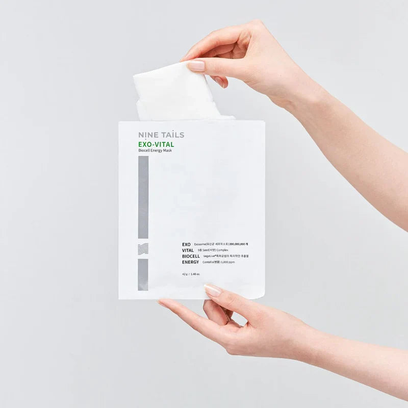 NINE TAILS intensyviai liftinguojanti drėkinamoji lakštinė kaukė, 1vnt. (42g) 1vnt | Jovi Esthetic