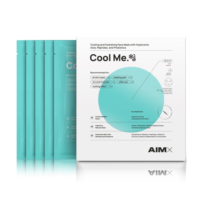 AIMX Cool Me lakstine kauke - naudojimas | Jovi Esthetic