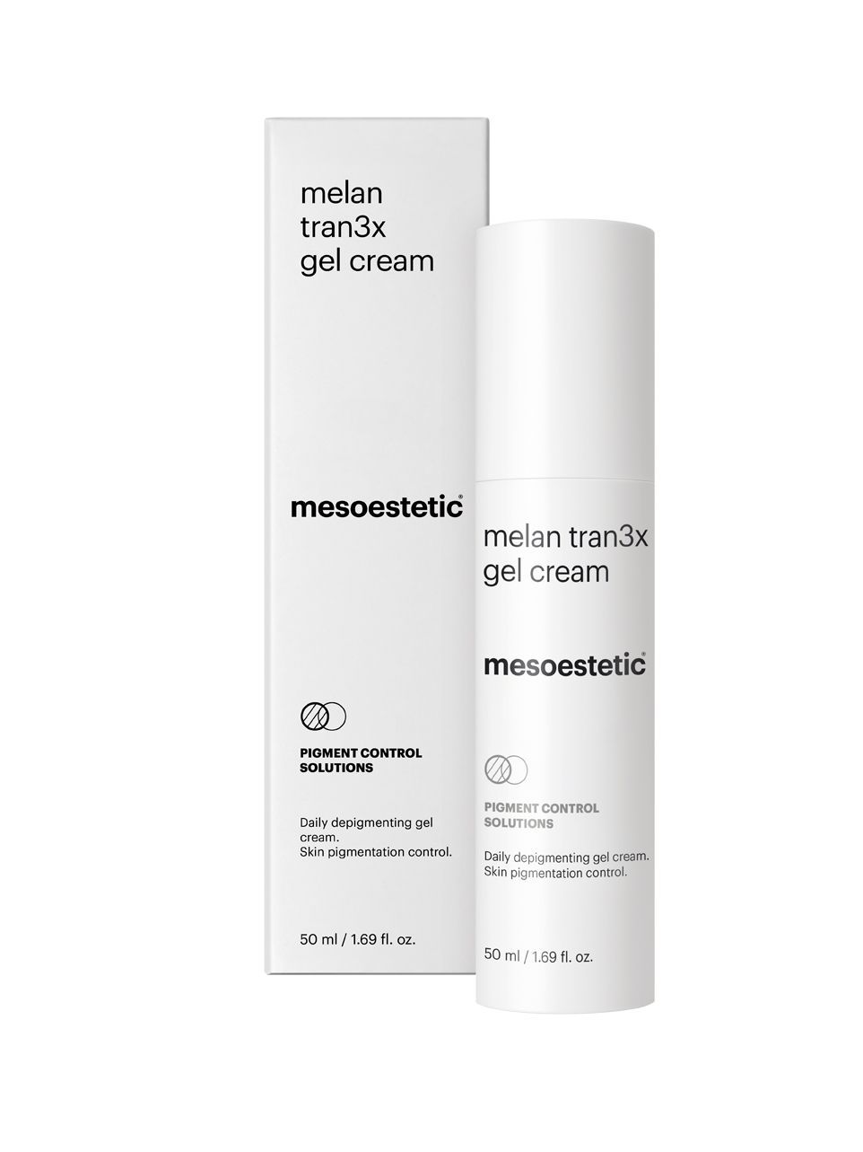 Mesoestetic Depigmentuojantis kremas /  melan tran3x gel cream, 50ml 3x g | Jovi Esthetic