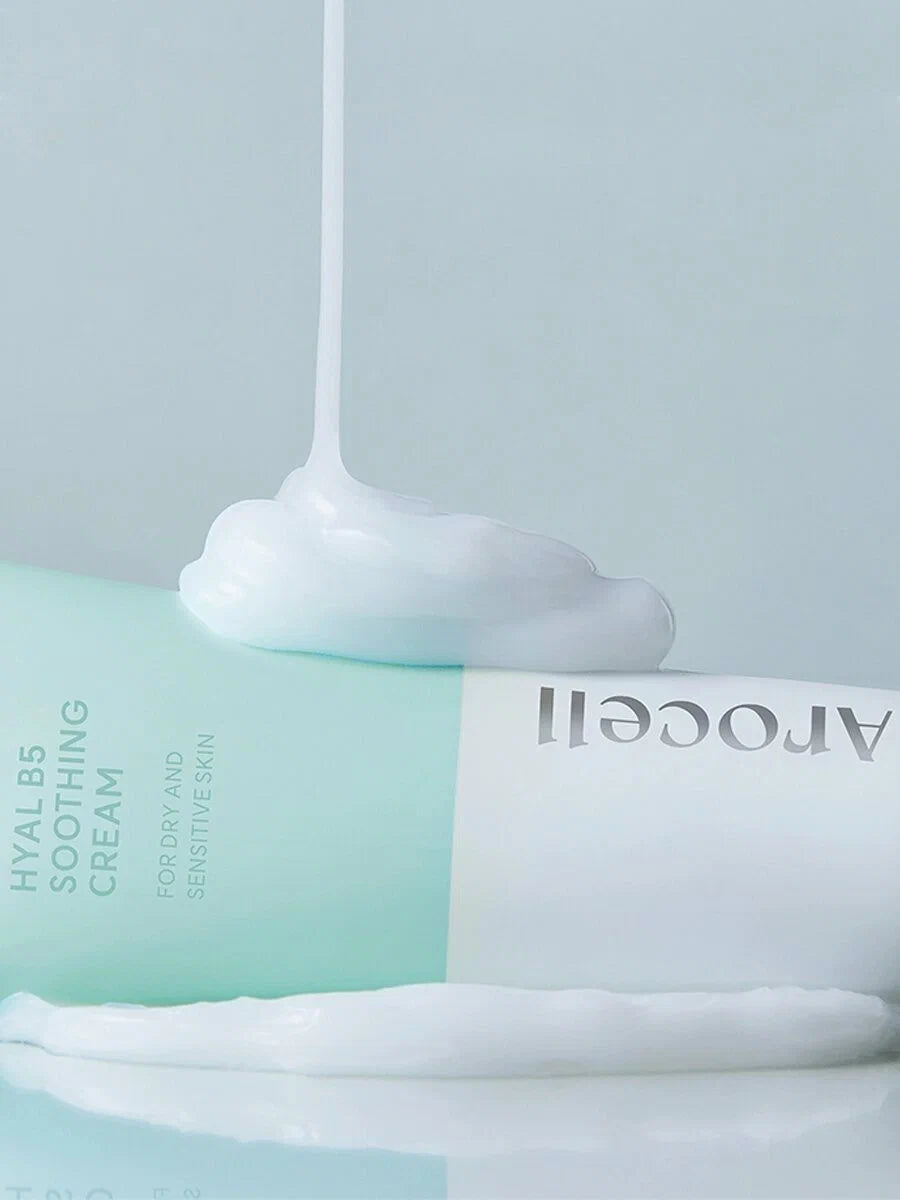 Arocell Hyal B5 Soothing Cream tekstura | Jovi Esthetic