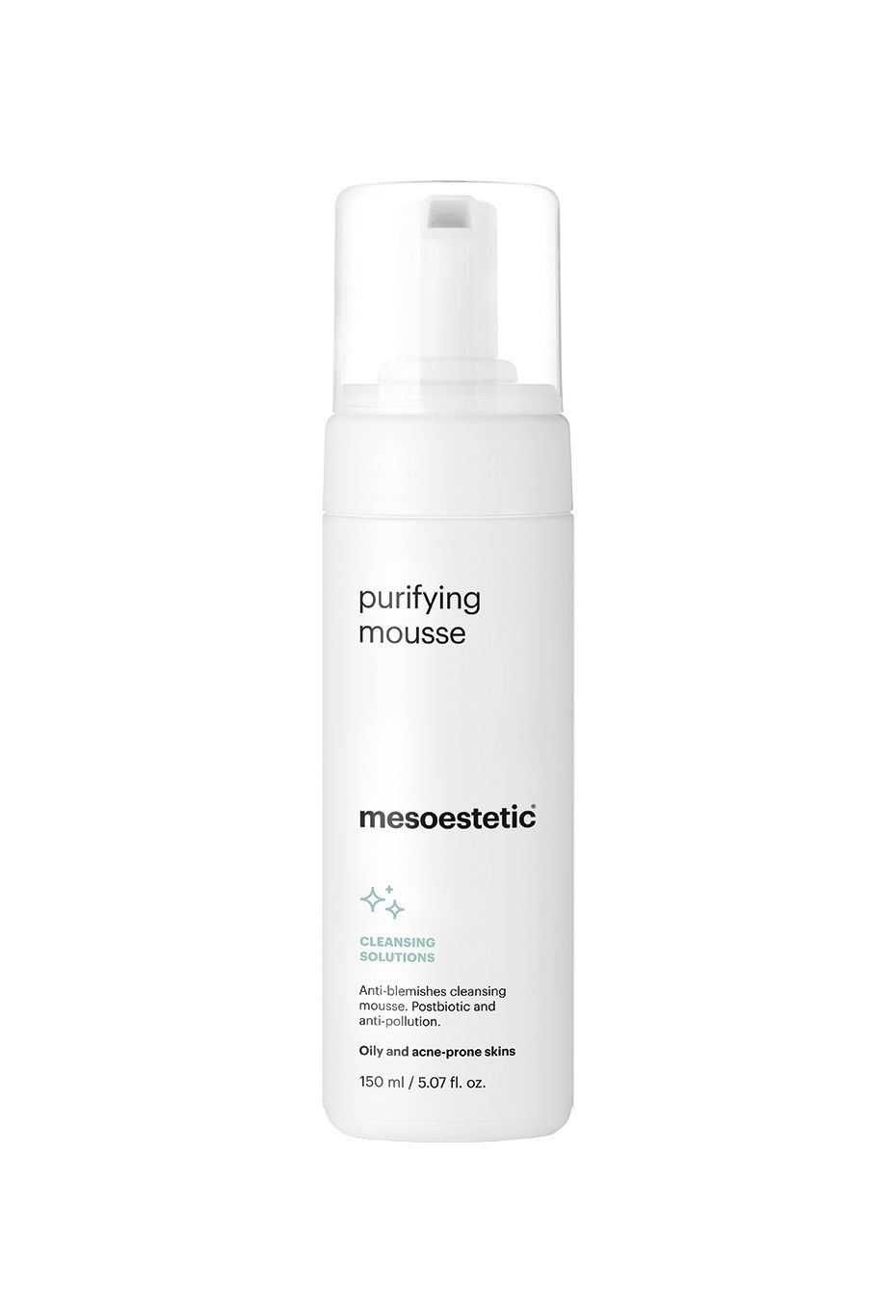 Mesoestetic Valomosios putos/ purifiying mousse, 150ml 150ml | Jovi Esthetic