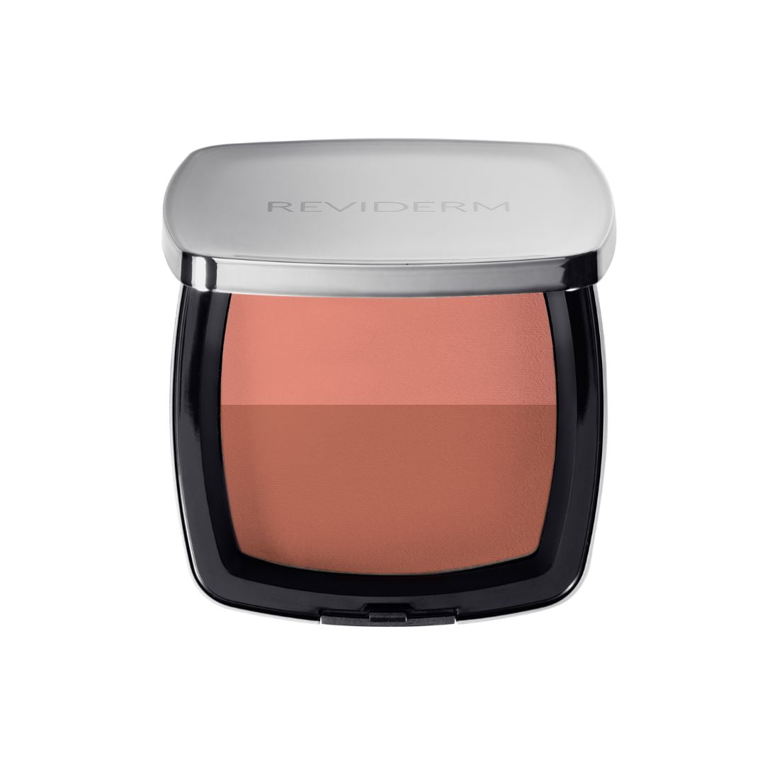 Reviderm Mineral Duo Blush dvispalviai skaistalai 1W Peach-Rosewood 9g | Jovi Esthetic