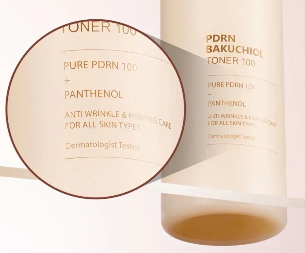 CUSKIN stangrinantis ir komfortą suteikiantis tonikas su PDRN ir bakučioliu, 300ml 300ml | Jovi Esthetic