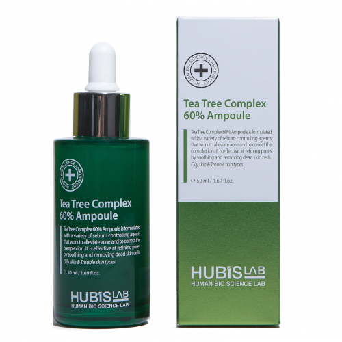 Hubislab 60% arbatmedzio ampule 50 ml | Jovi Esthetic